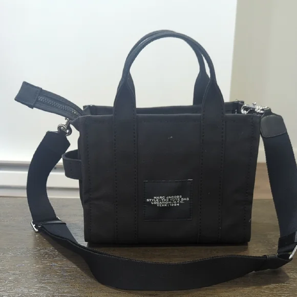 Marc Jacobs Black Mini Tote Bag - Picture 3 of 5